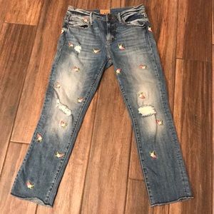 👖 LN Driftwood brand women’s floral jeans